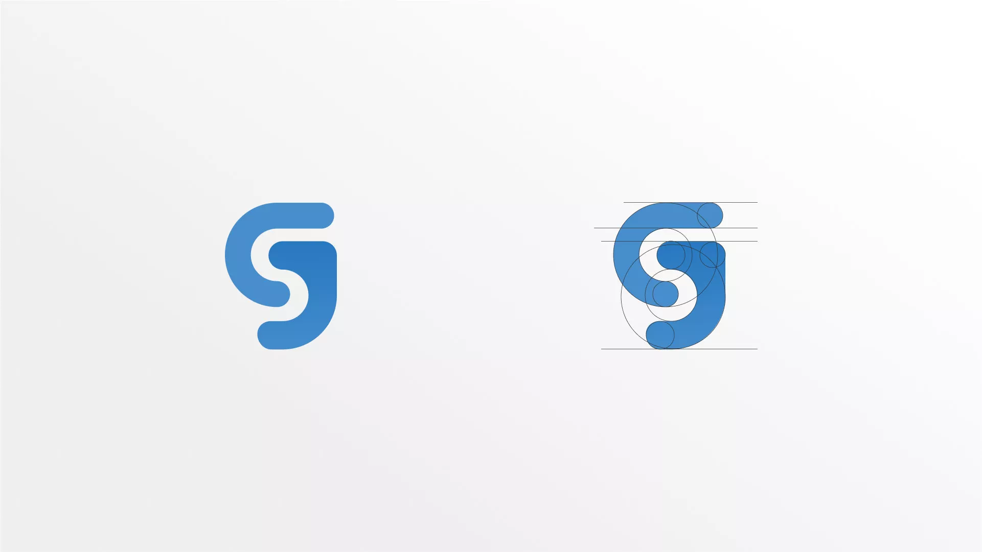 Разработка логотипа газовой компании «Сервис газ» в Хабаровске