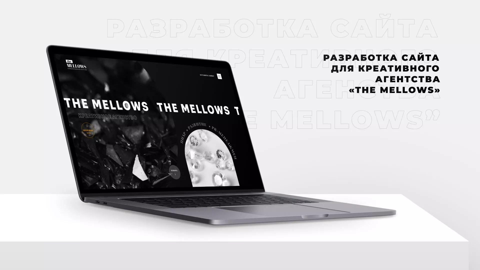 Разработка сайта креативного агентства «The Mellows» в Хабаровске