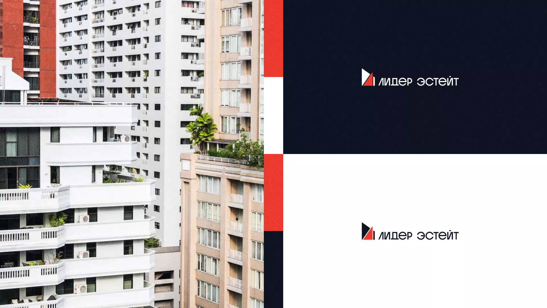 Сделали логотип для агентства недвижимости «Лидер Эстейт» в Хабаровске